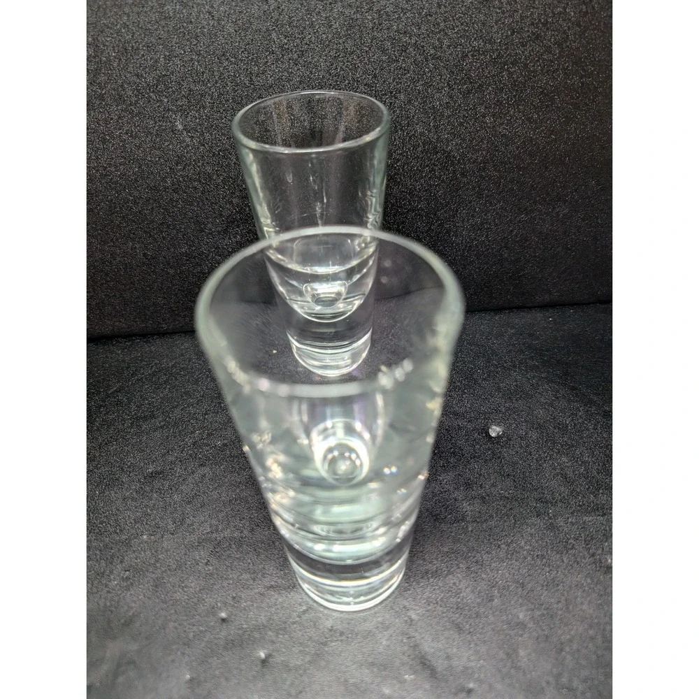 Borgonovo Drinking Glasses, Italian Crystal Bitters Glasses,‎ Amaro Liqueur Set